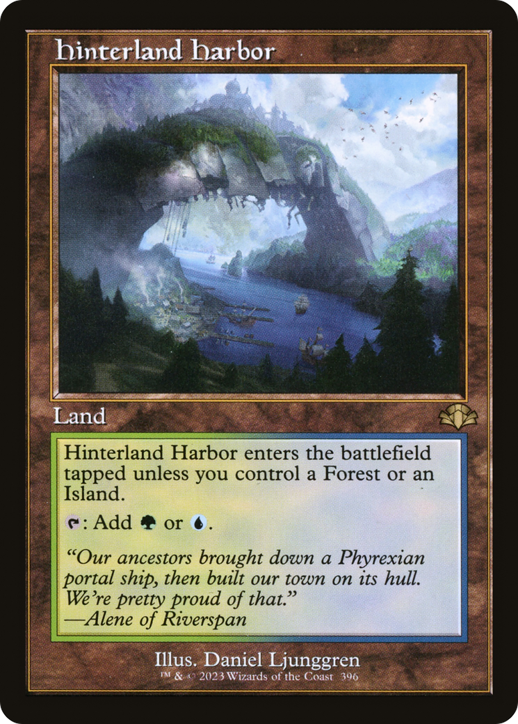 Hinterland Harbor (Retro) [Dominaria Remastered] | Anubis Games and Hobby