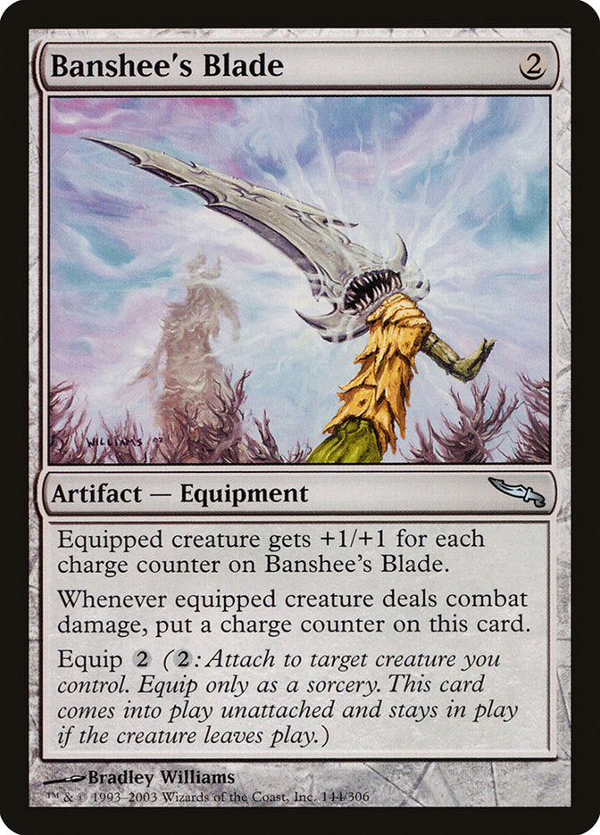 Banshee's Blade [Mirrodin] | Anubis Games and Hobby
