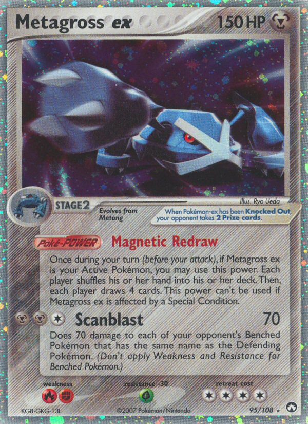 Metagross ex (95/108) [EX: Power Keepers] | Anubis Games and Hobby