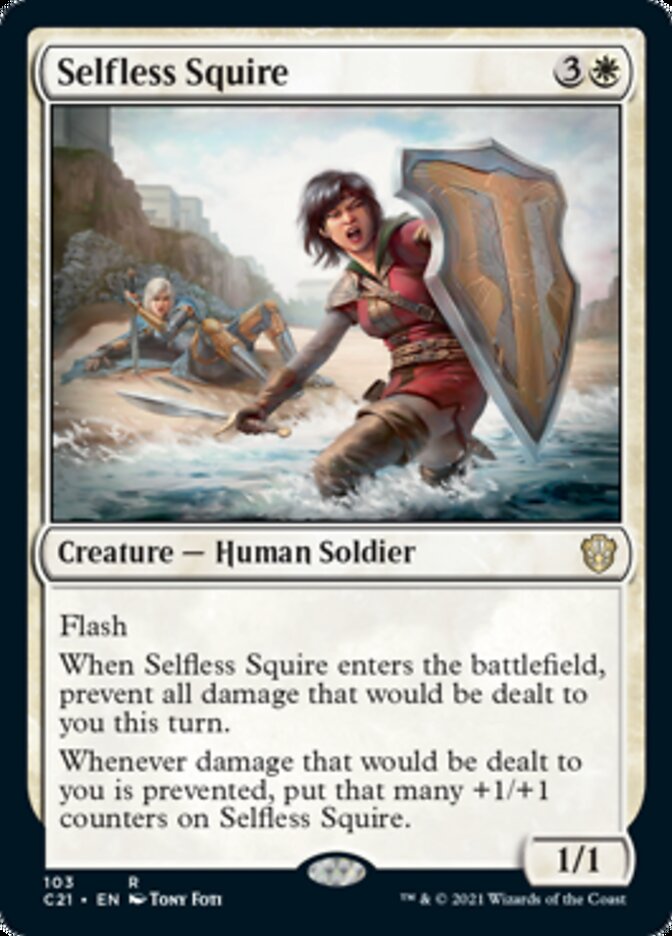 Selfless Squire [Commander 2021] | Anubis Games and Hobby