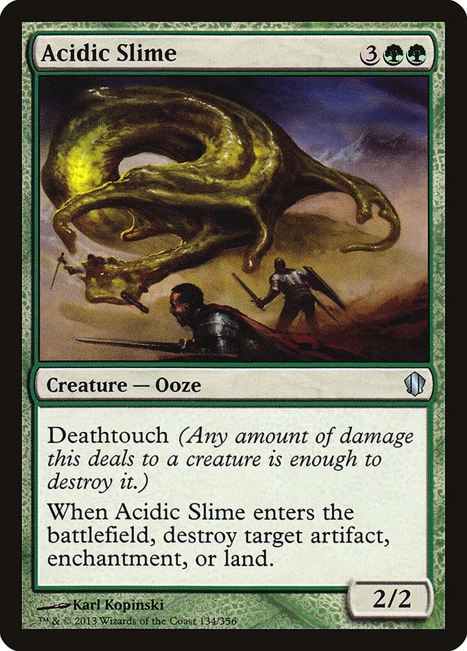 Acidic Slime [Commander 2013] | Anubis Games and Hobby