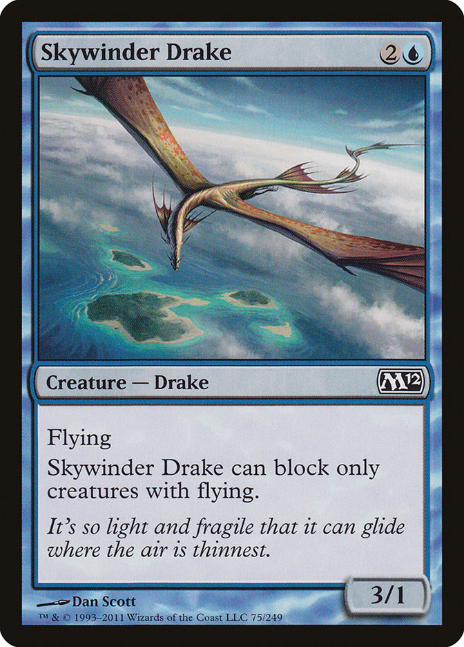Skywinder Drake [Magic 2012] | Anubis Games and Hobby