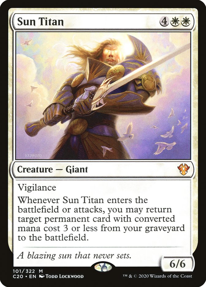 Sun Titan [Commander 2020] | Anubis Games and Hobby