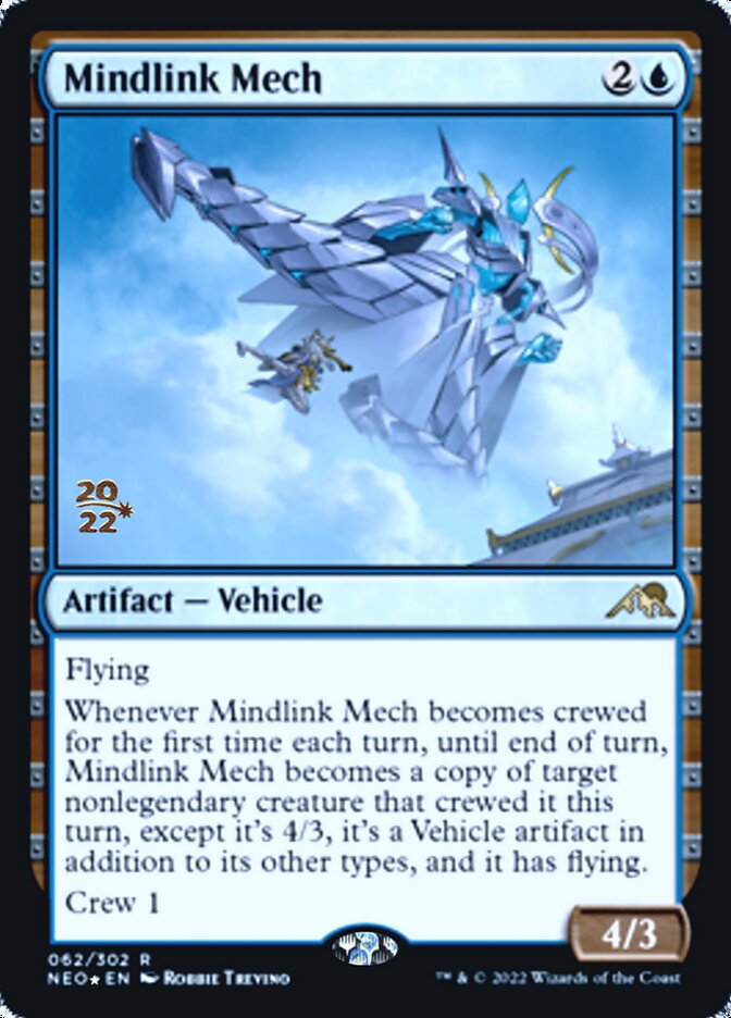 Mindlink Mech [Kamigawa: Neon Dynasty Prerelease Promos] | Anubis Games and Hobby