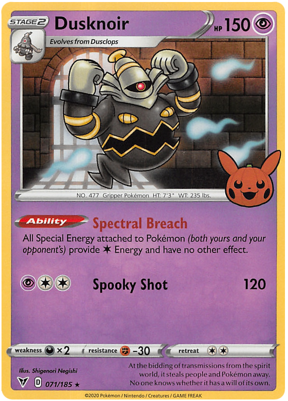 Dusknoir (071/185) [Trick or Trade 2023] | Anubis Games and Hobby