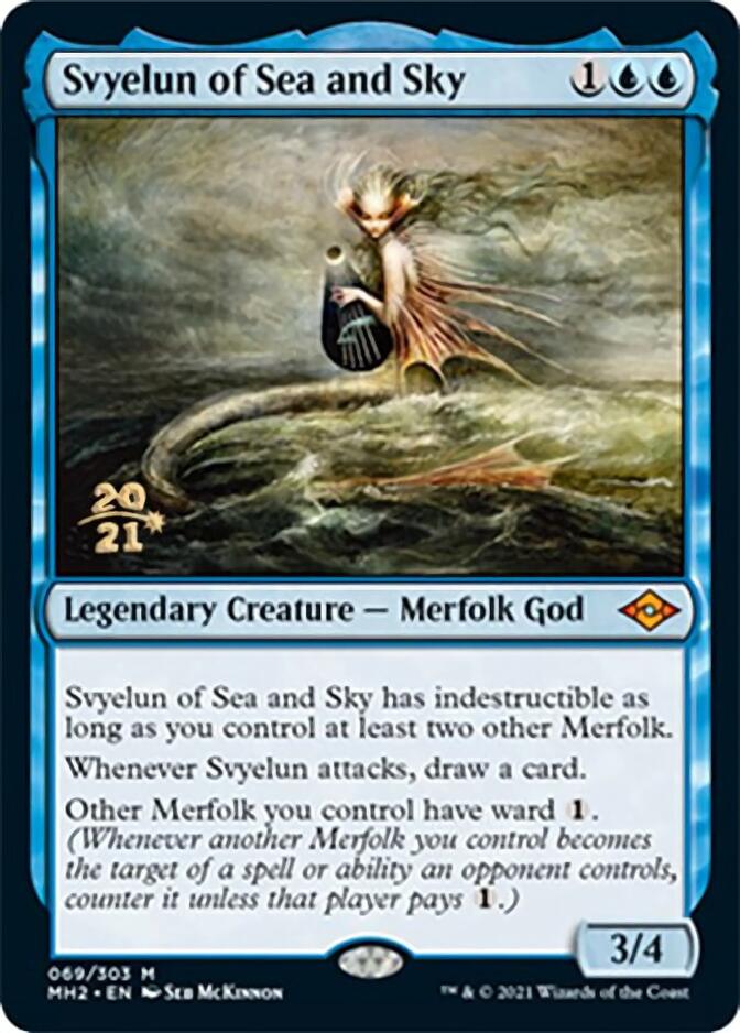 Svyelun of Sea and Sky [Modern Horizons 2 Prerelease Promos] | Anubis Games and Hobby