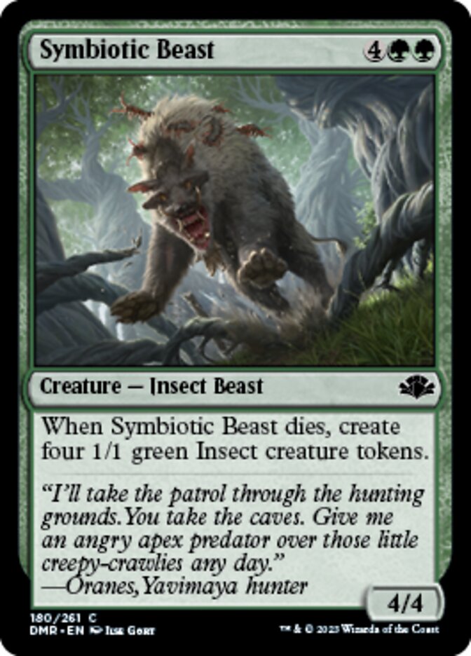 Symbiotic Beast [Dominaria Remastered] | Anubis Games and Hobby