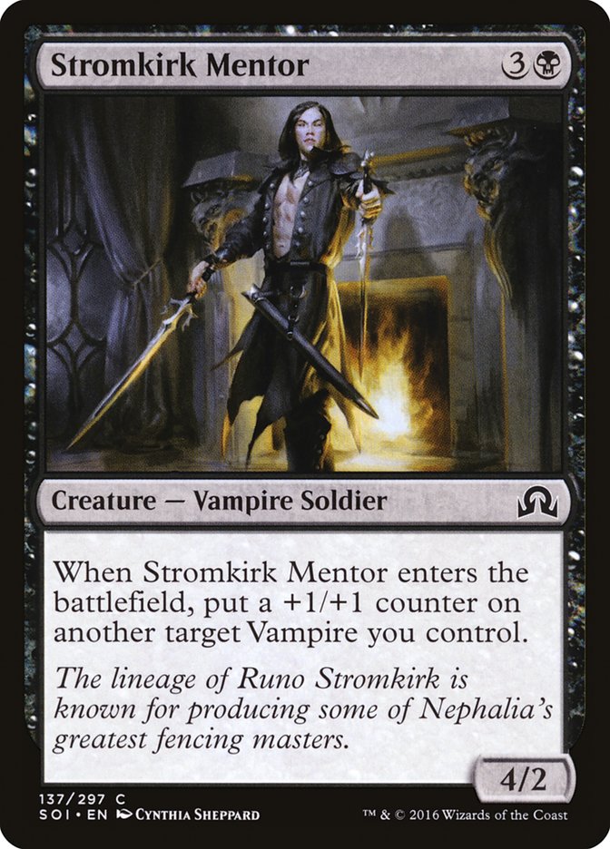 Stromkirk Mentor [Shadows over Innistrad] | Anubis Games and Hobby