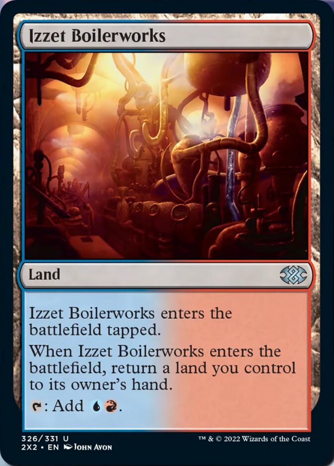 Izzet Boilerworks [Double Masters 2022] | Anubis Games and Hobby