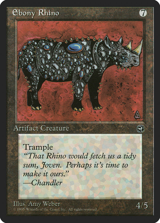 Ebony Rhino [Homelands] | Anubis Games and Hobby