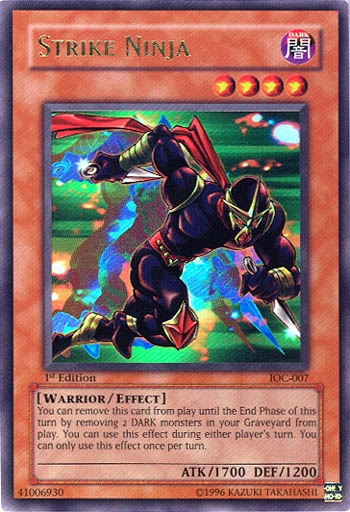 Strike Ninja [IOC-007] Ultra Rare | Anubis Games and Hobby