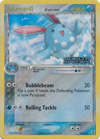 Azumarill (19/113) (Delta Species) (Stamped) [EX: Delta Species] | Anubis Games and Hobby