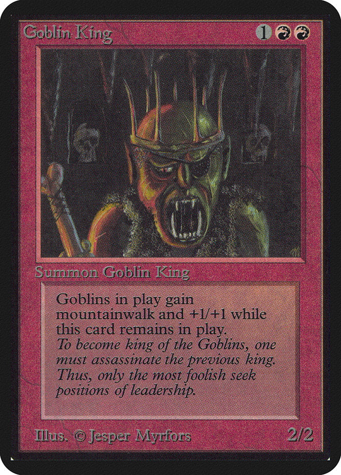 Goblin King [Alpha Edition] | Anubis Games and Hobby