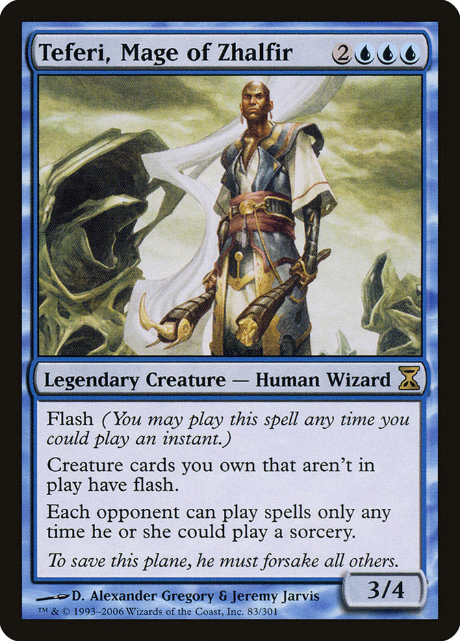 Teferi, Mage of Zhalfir [Time Spiral] | Anubis Games and Hobby