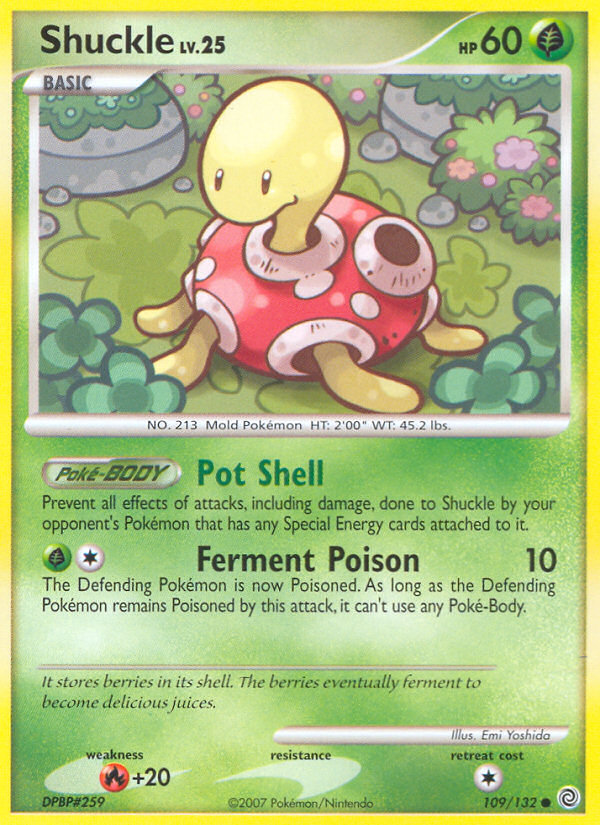 Shuckle (109/132) [Diamond & Pearl: Secret Wonders] | Anubis Games and Hobby