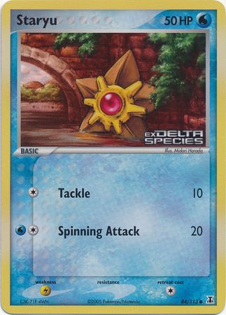 Staryu (84/113) (Stamped) [EX: Delta Species] | Anubis Games and Hobby