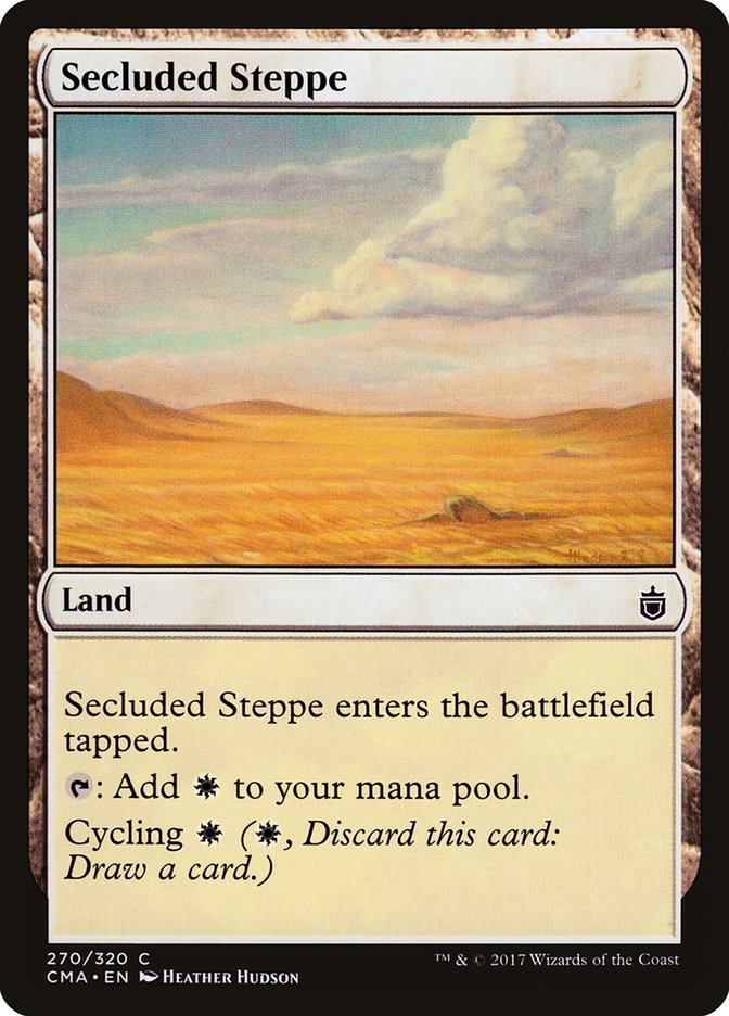 Secluded Steppe [Commander Anthology] | Anubis Games and Hobby