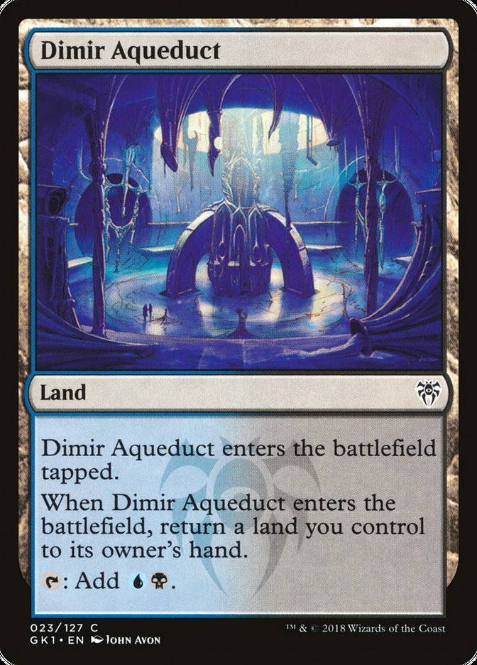 Dimir Aqueduct [Guilds of Ravnica Guild Kit] | Anubis Games and Hobby