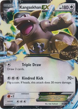 Kangaskhan EX (78/106) (Jumbo Card) [XY: Flashfire] | Anubis Games and Hobby