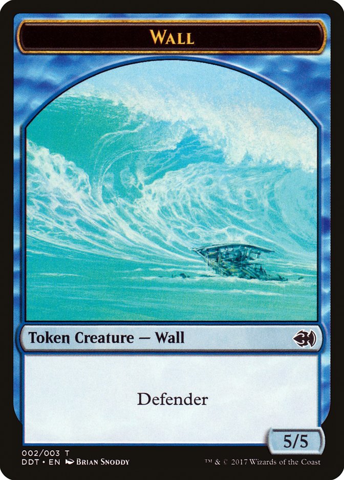 Wall Token [Duel Decks: Merfolk vs. Goblins Tokens] | Anubis Games and Hobby