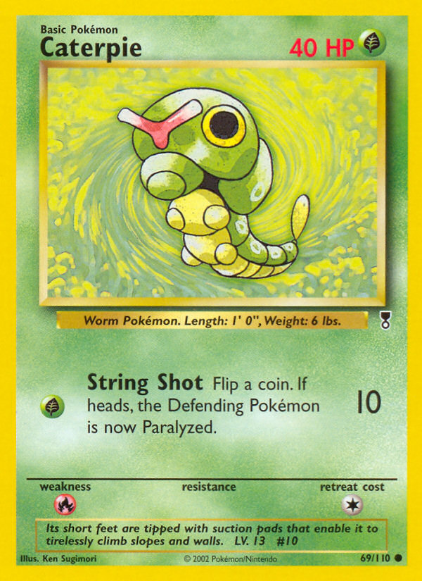 Caterpie (69/110) [Legendary Collection] | Anubis Games and Hobby