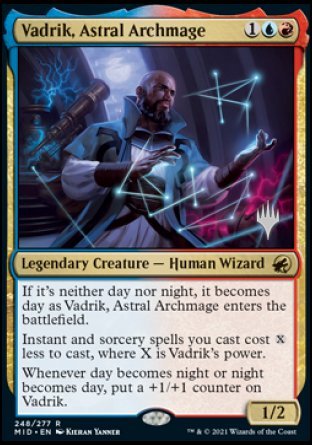 Vadrik, Astral Archmage (Promo Pack) [Innistrad: Midnight Hunt Promos] | Anubis Games and Hobby