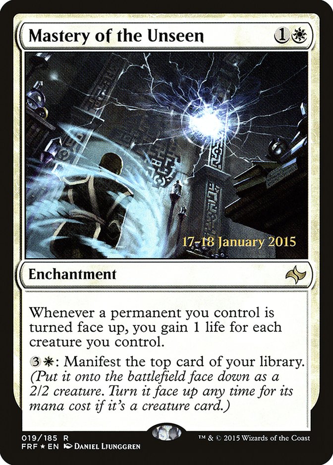 Mastery of the Unseen [Fate Reforged Prerelease Promos] | Anubis Games and Hobby