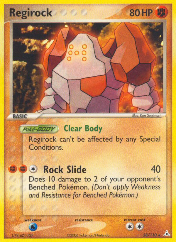 Regirock (28/110) [EX: Holon Phantoms] | Anubis Games and Hobby