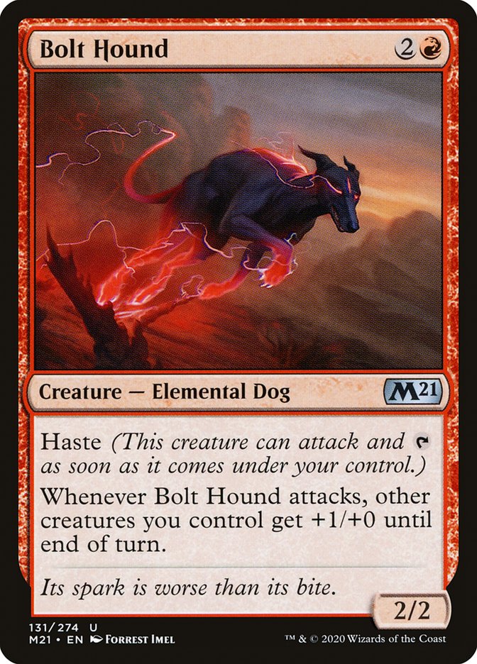 Bolt Hound [Core Set 2021] | Anubis Games and Hobby