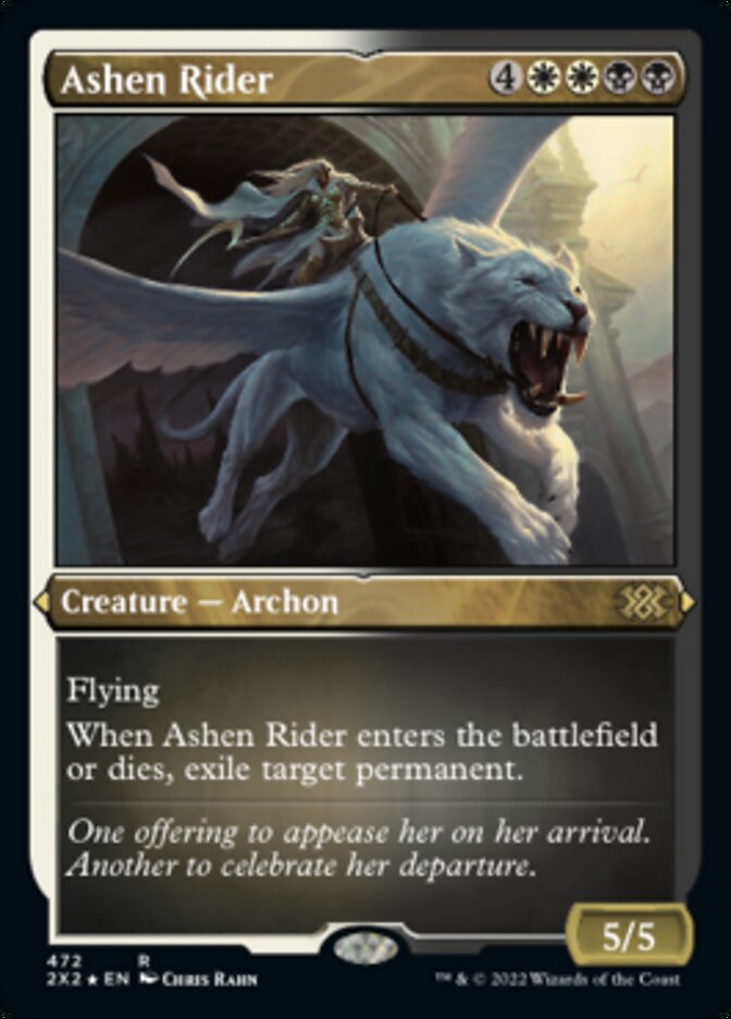 Ashen Rider (Foil Etched) [Double Masters 2022] | Anubis Games and Hobby