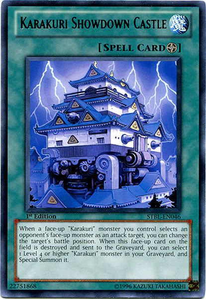 Karakuri Showdown Castle [STBL-EN046] Rare | Anubis Games and Hobby