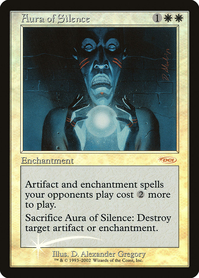 Aura of Silence [Friday Night Magic 2002] | Anubis Games and Hobby