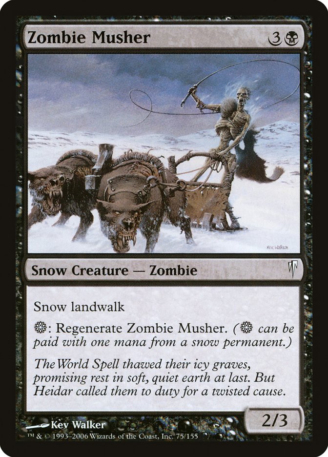 Zombie Musher [Coldsnap] | Anubis Games and Hobby