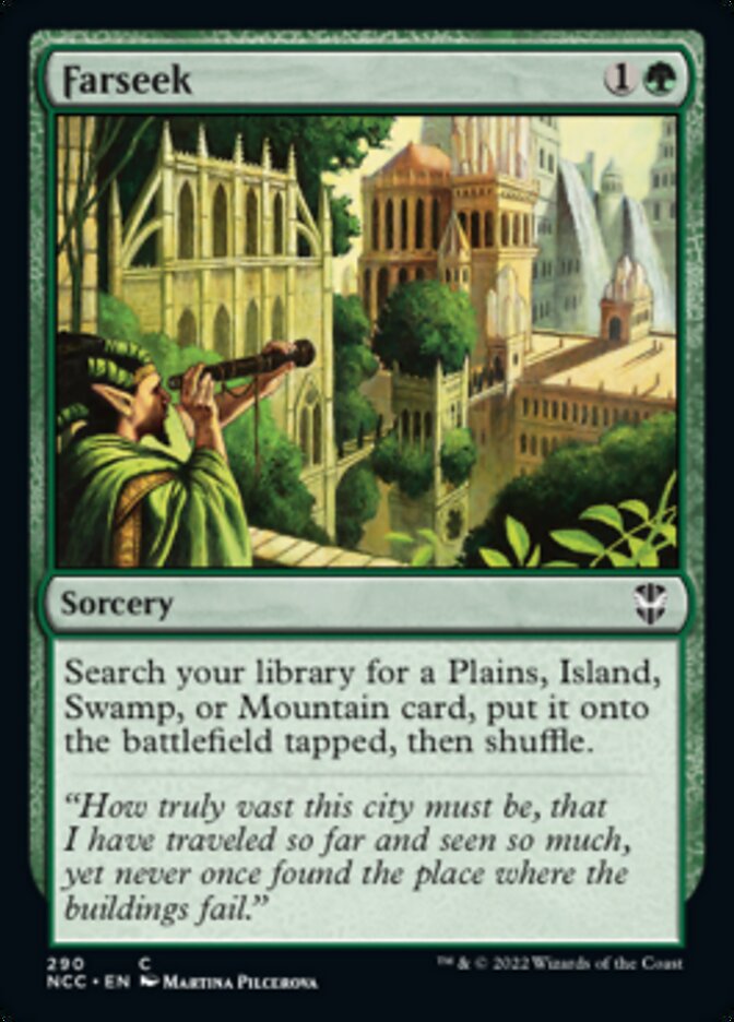 Farseek [Streets of New Capenna Commander] | Anubis Games and Hobby