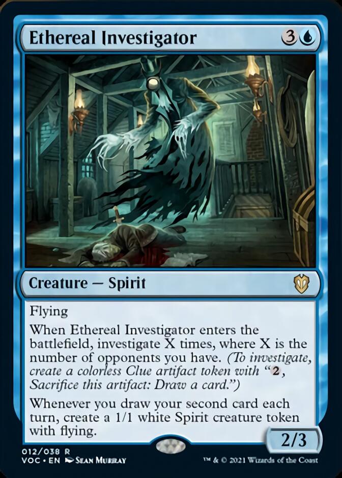 Ethereal Investigator [Innistrad: Crimson Vow Commander] | Anubis Games and Hobby