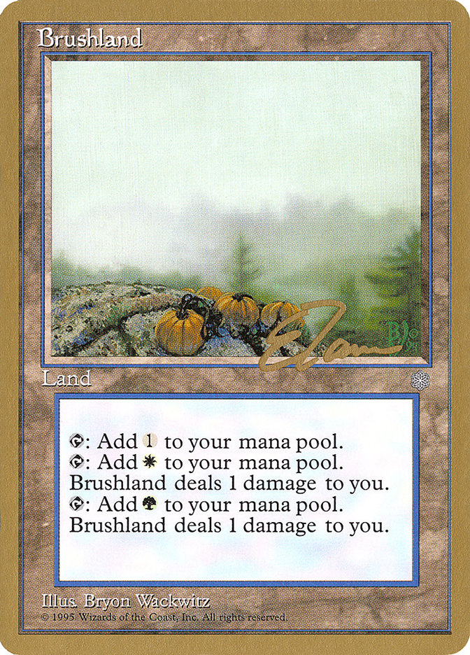 Brushland (Eric Tam) [Pro Tour Collector Set] | Anubis Games and Hobby