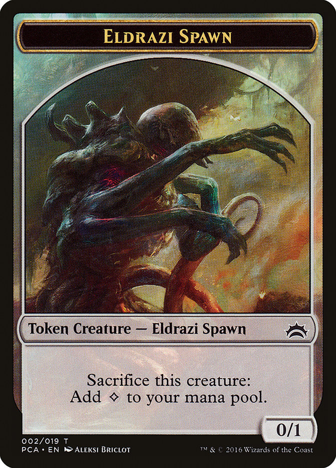 Eldrazi Spawn Token (002/019) [Planechase Anthology Tokens] | Anubis Games and Hobby