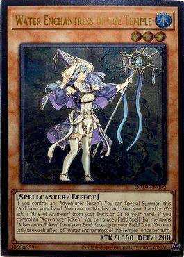 Water Enchantress of the Temple [OP19-EN002] Ultimate Rare | Anubis Games and Hobby