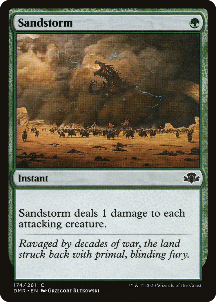 Sandstorm [Dominaria Remastered] | Anubis Games and Hobby
