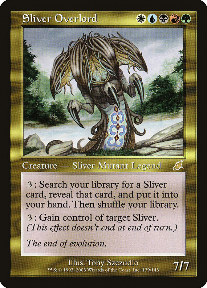 Sliver Overlord [Scourge] | Anubis Games and Hobby