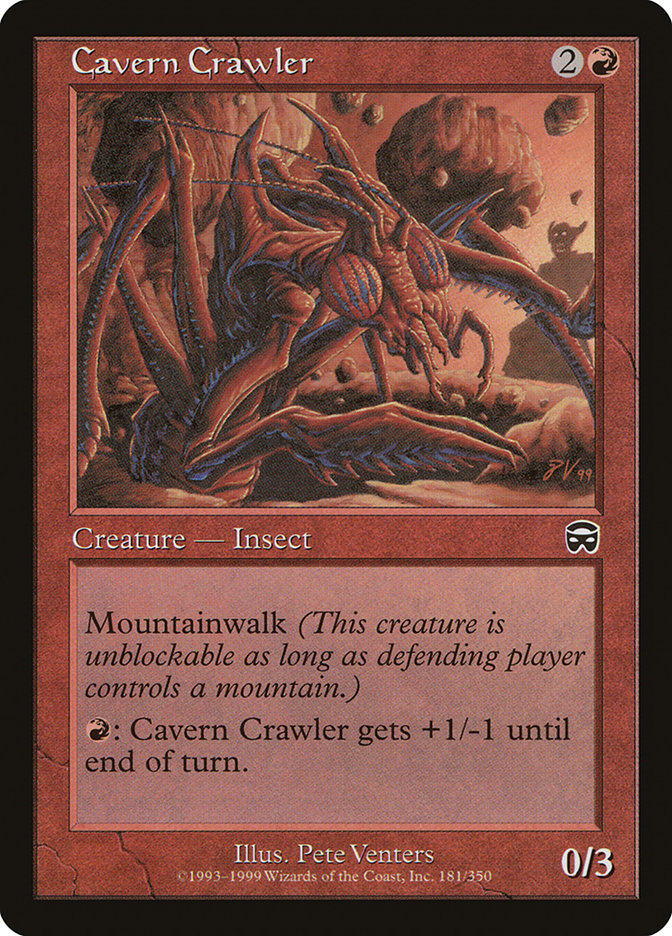 Cavern Crawler [Mercadian Masques] | Anubis Games and Hobby