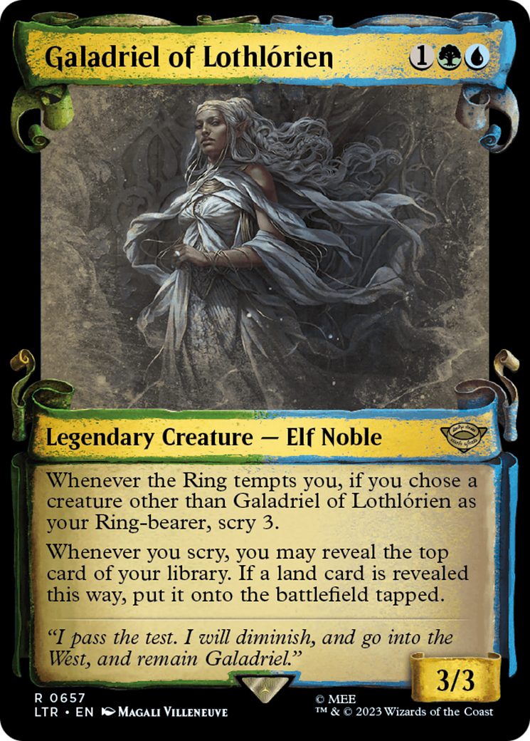 Galadriel of Lothlorien [The Lord of the Rings: Tales of Middle-Earth Showcase Scrolls] | Anubis Games and Hobby