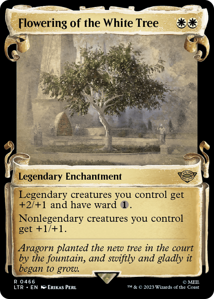 Flowering of the White Tree [The Lord of the Rings: Tales of Middle-Earth Showcase Scrolls] | Anubis Games and Hobby