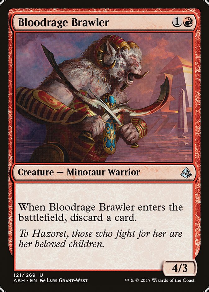 Bloodrage Brawler [Amonkhet] | Anubis Games and Hobby