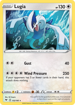 Lugia (132/185) [Sword & Shield: Vivid Voltage] | Anubis Games and Hobby