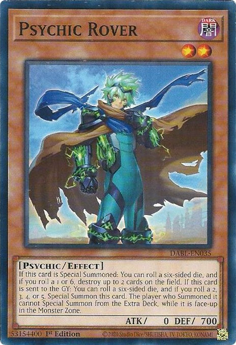 Psychic Rover [DABL-EN035] Common | Anubis Games and Hobby
