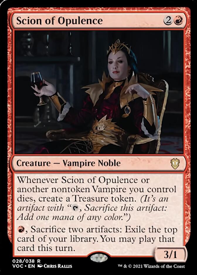 Scion of Opulence [Innistrad: Crimson Vow Commander] | Anubis Games and Hobby