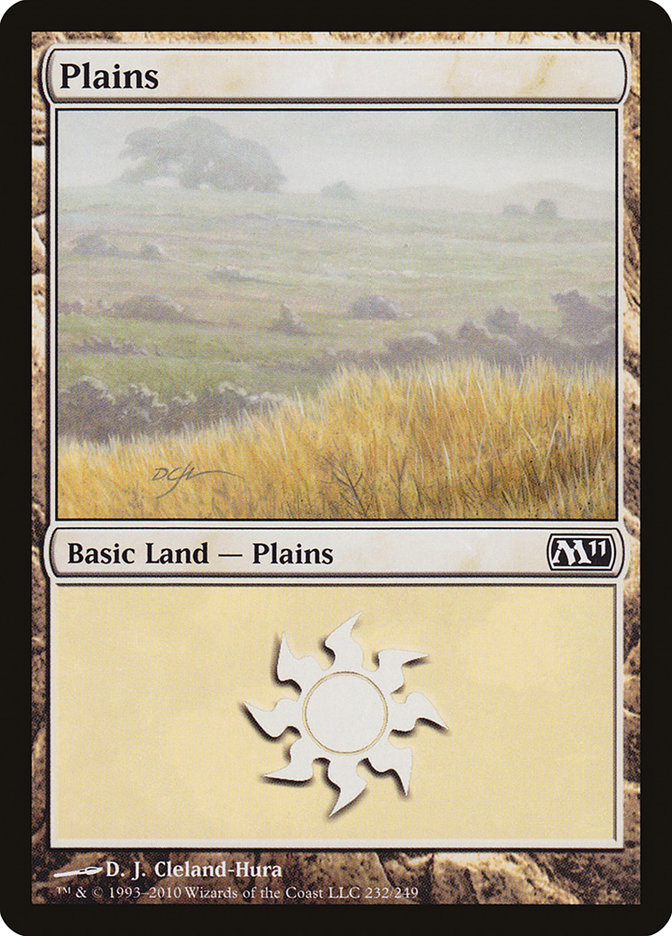 Plains (232) [Magic 2011] | Anubis Games and Hobby