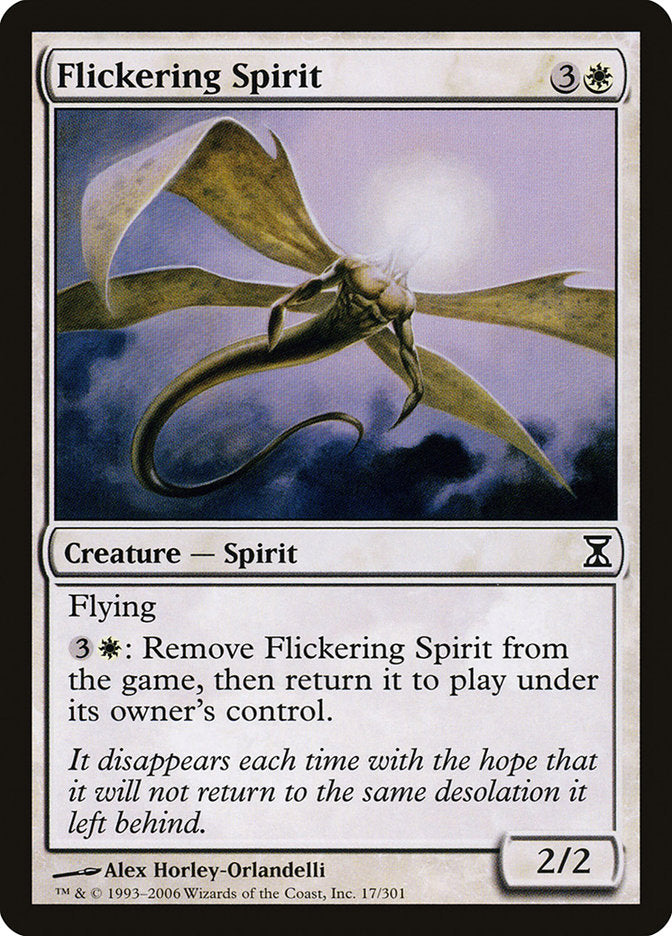 Flickering Spirit [Time Spiral] | Anubis Games and Hobby