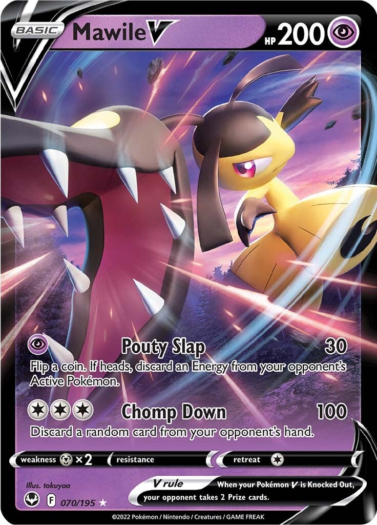 Mawile V (070/195) [Sword & Shield: Silver Tempest] | Anubis Games and Hobby